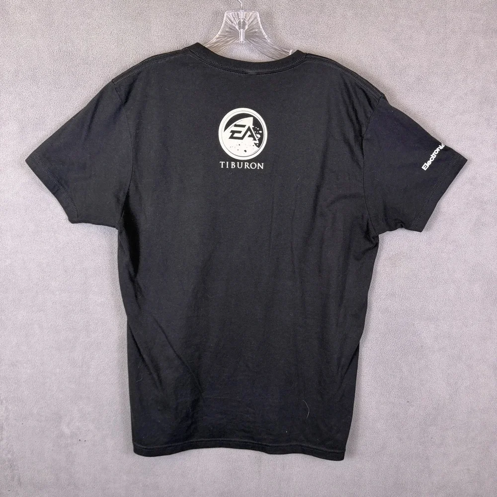 Electronic Arts EA T-Shirt‎ Mens XL Tiburon We Play Wednesdays Employee Black